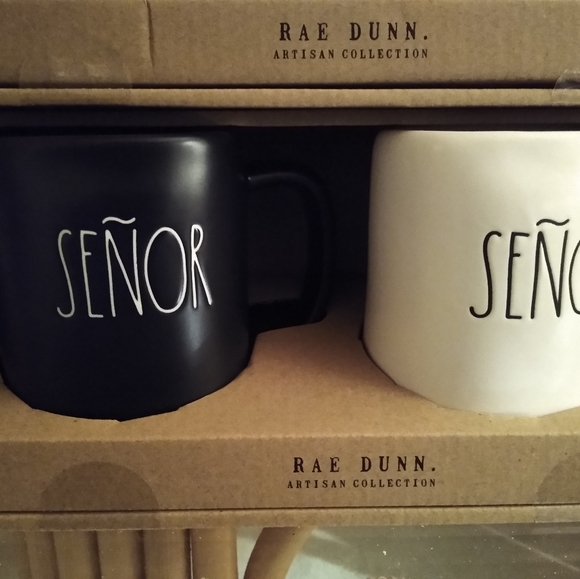 Rae Dunn mug set lot - Picture 3 of 7